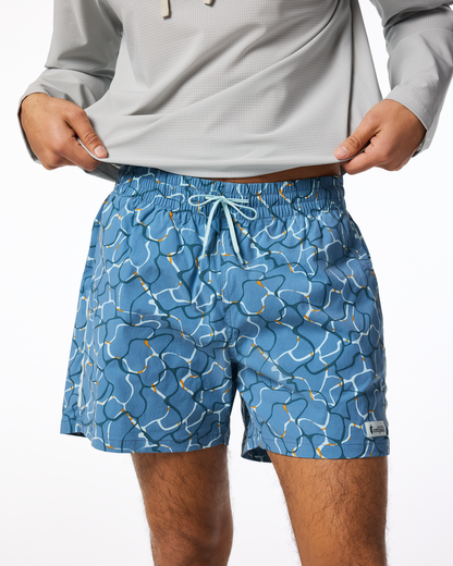 Brinco 5" Short - Print - Men's - Splash Azure - US 4719